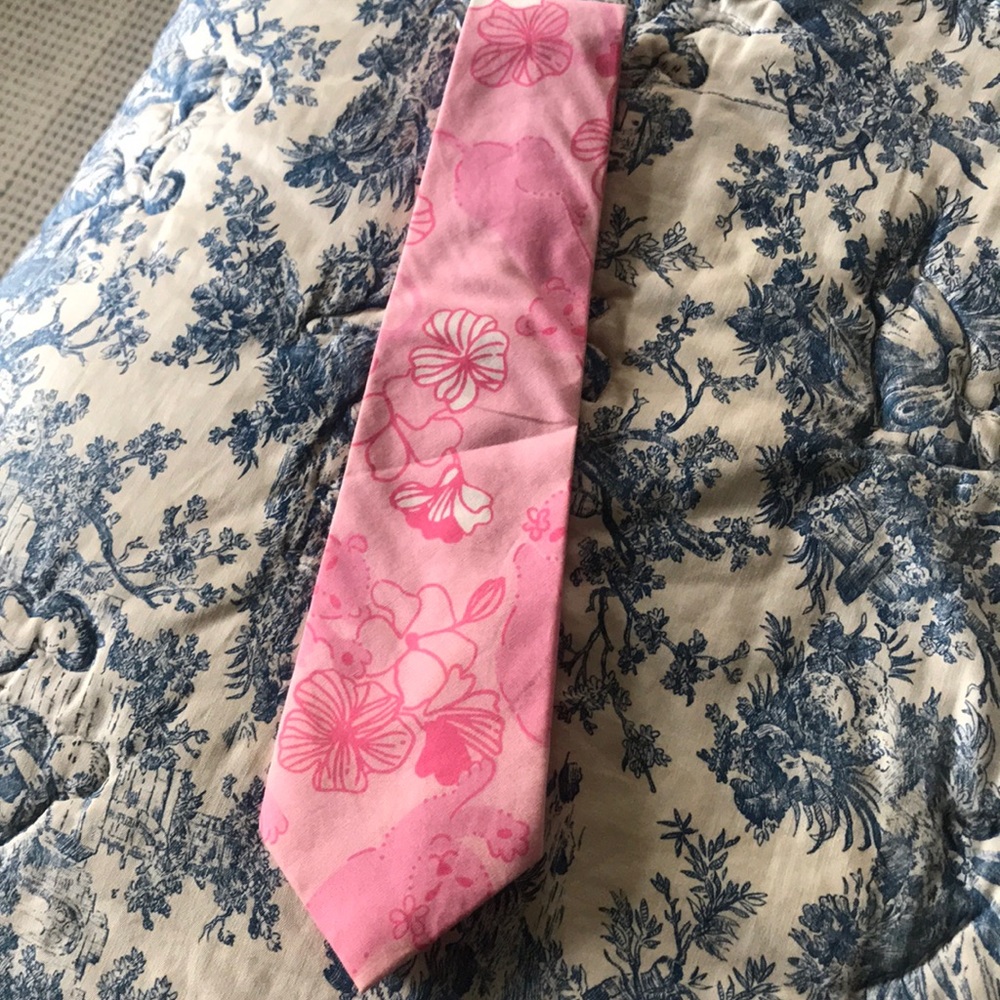 Lilly Pulitzer men’s cotton tie